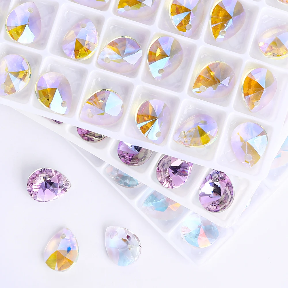 8x10MM Mini Pear Shape Glass Rhinestone Pendant Single Hole Teardrop Crystal AB Gemstone for DIY Necklace Earring Jewelry Making
8x10MM Mini Pear Shape Glass Rhinestone Pendant Single Hole Teardrop Crystal AB Gemstone for DIY Necklace Earring Jewelry Making