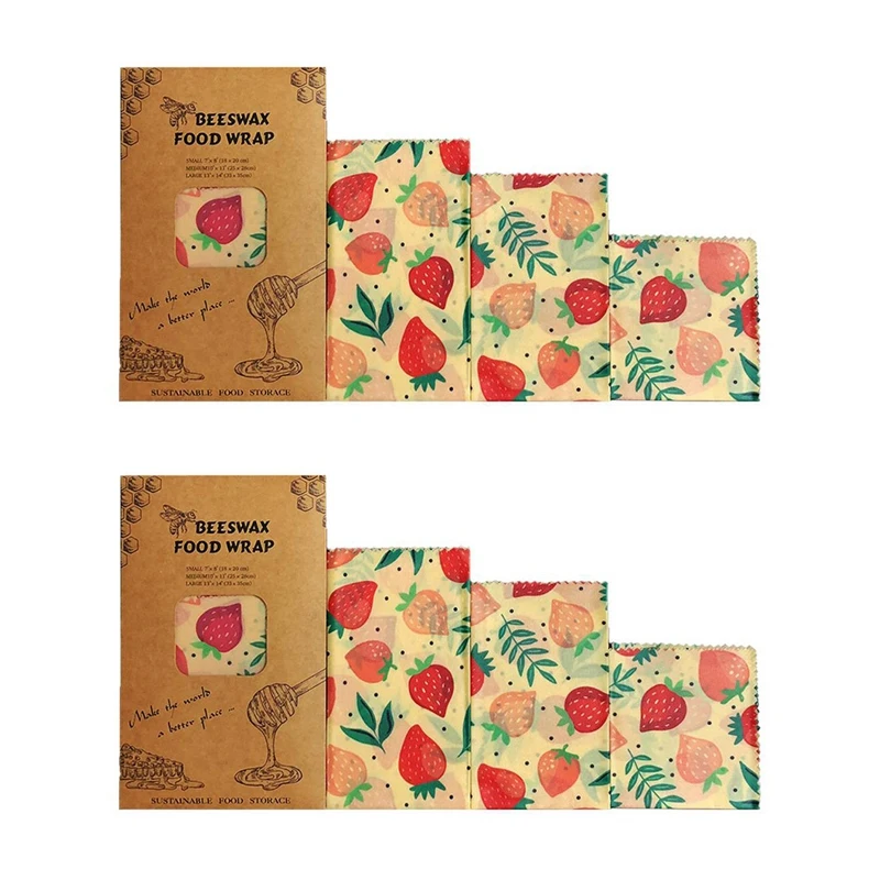 2Set Reusable Beeswax Cloth Wrap Food Fresh Bag Lid Jungle Party Bees Wax Wrap For Sandwich Cheese
2Set Reusable Beeswax Cloth Wrap Food Fresh Bag Lid Jungle Party Bees Wax Wrap For Sandwich Cheese