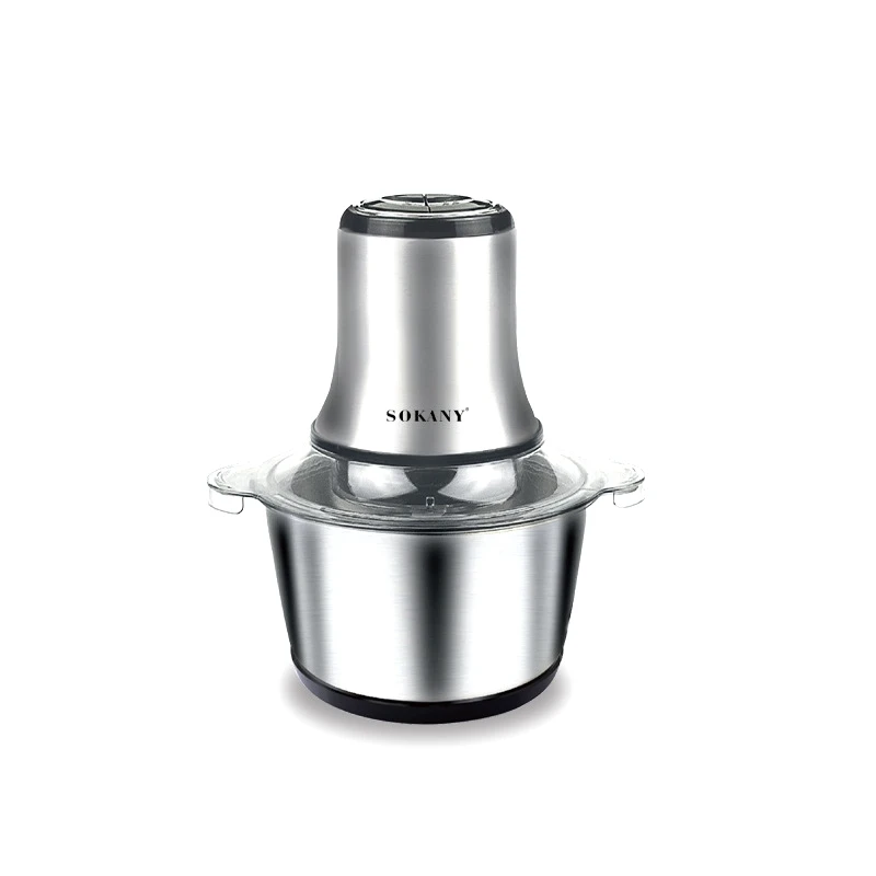 SOKANY Household Multifunction Stainless Steel Mincer Grinder Vegetable Food Processor Chopper Automatic Meat Grinder EU Plug
SOKANY Household Multifunction Stainless Steel Mincer Grinder Vegetable Food Processor Chopper Automatic Meat Grinder EU Plug