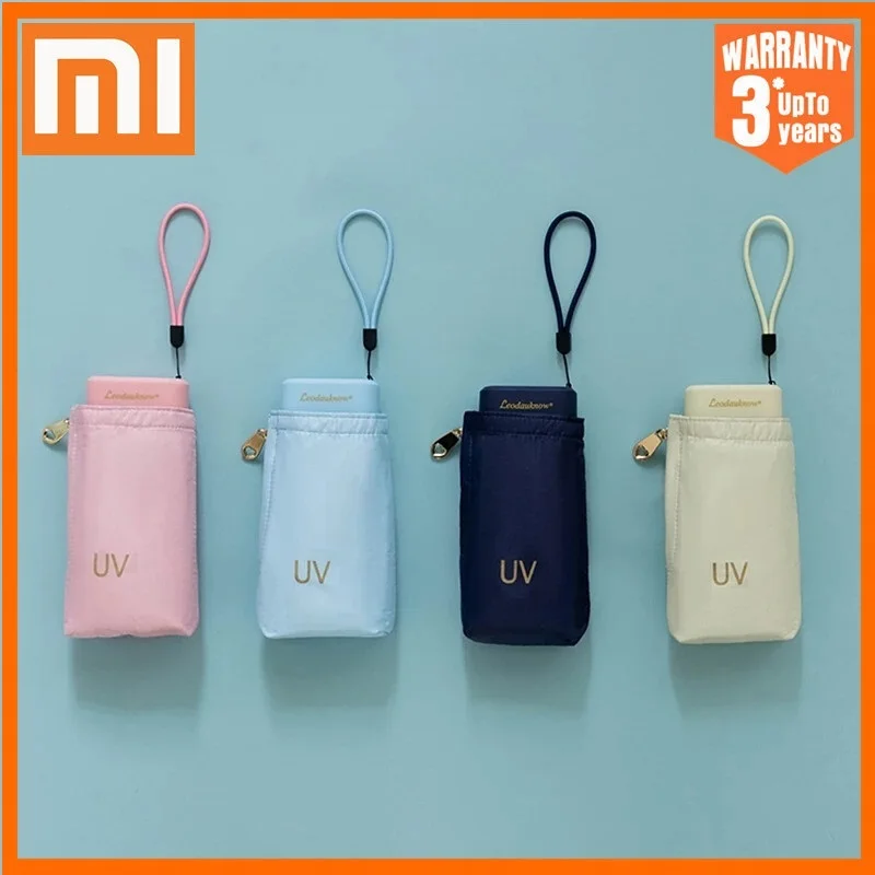 Миниатюрный Карманный Зонт Xiaomi 14 см, маленький портативный дорожный женский зонтик от дождя, 6 складных солнцезащитных козырьков Upf50 + цветн...
Миниатюрный Карманный Зонт Xiaomi 14 см, маленький портативный дорожный женский зонтик от дождя, 6 складных солнцезащитных козырьков Upf50 + цветн...