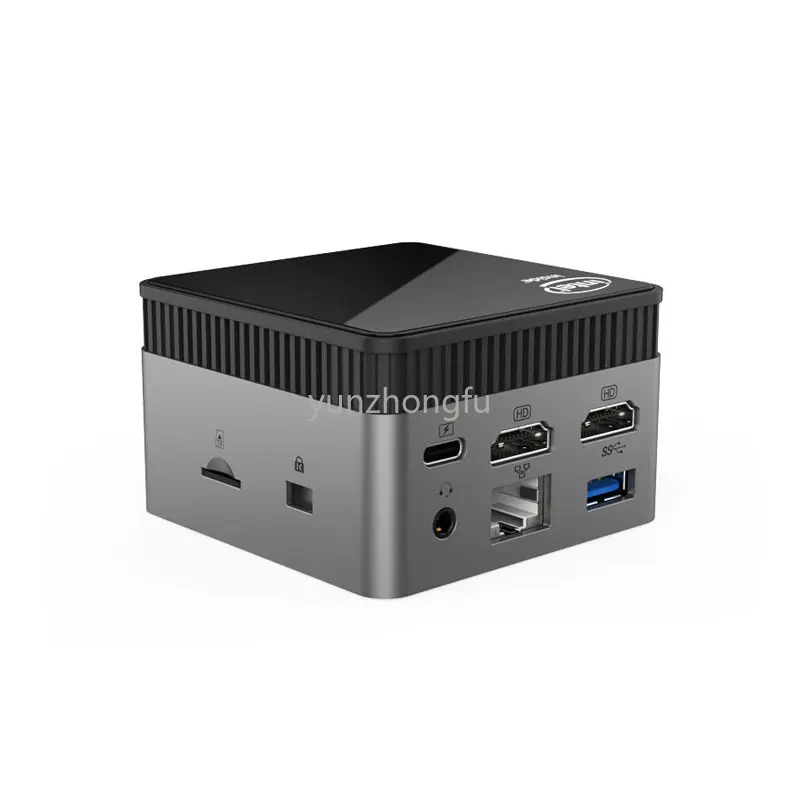 

New Mini-Host Quad-Core Office Home Theater Game 4K Miniature Small Computer Portable Mini