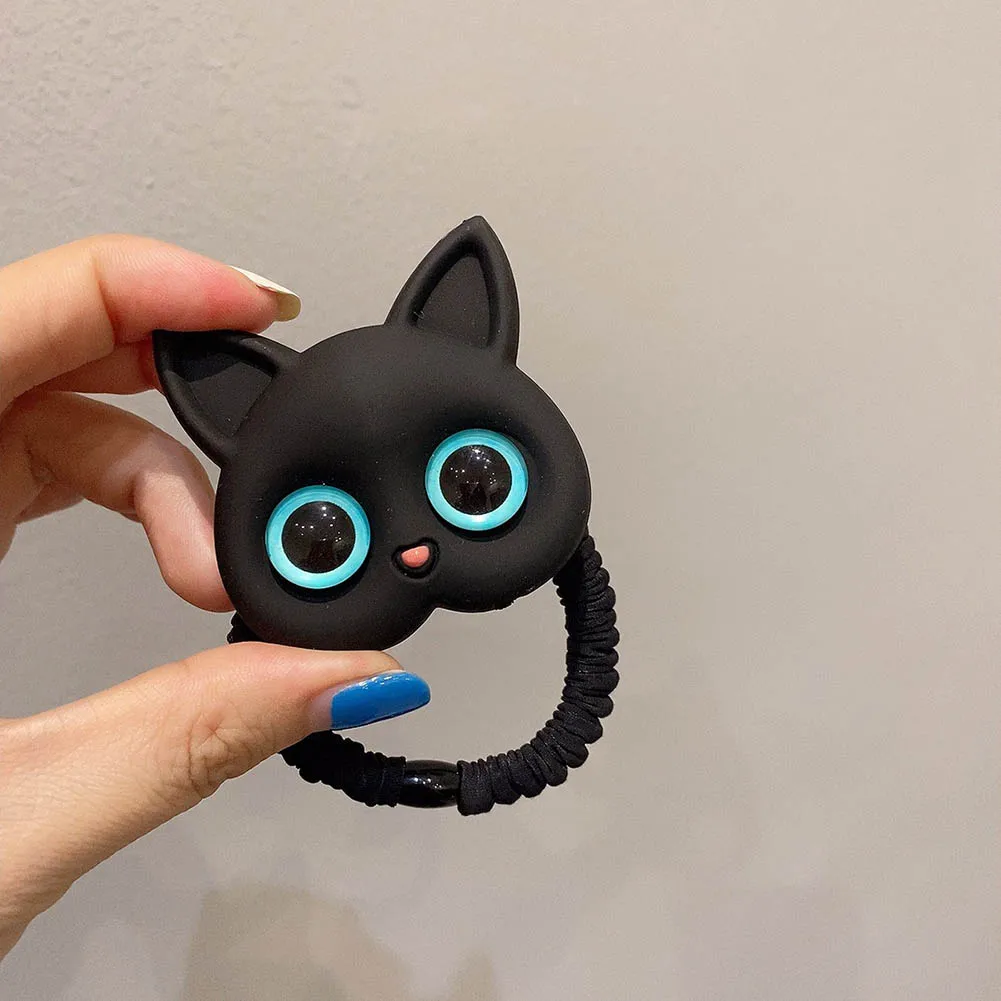 New Simple Cute Black and White Kitten Girl Sweet Hair Ring Tie Hair Rubber Band Elastic Cartoon Acrylic Head Rope Jewelry
New Simple Cute Black and White Kitten Girl Sweet Hair Ring Tie Hair Rubber Band Elastic Cartoon Acrylic Head Rope Jewelry