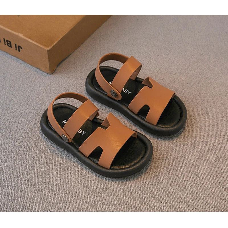 Kids Shoes Summer Boys Girls Fashion Beach Sandals Children Retro Flats Soft Sole Solid Brand Hoop LoopToddlers Baby Shoes
Kids Shoes Summer Boys Girls Fashion Beach Sandals Children Retro Flats Soft Sole Solid Brand Hoop LoopToddlers Baby Shoes