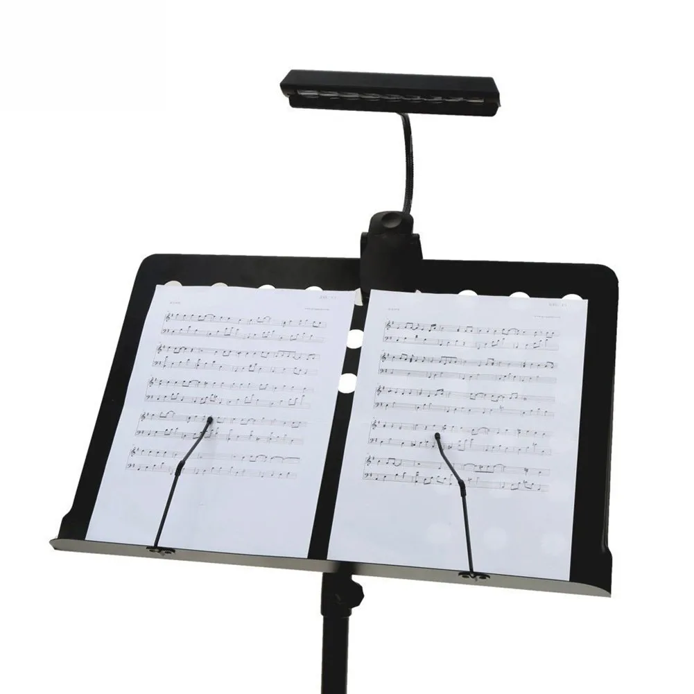 New Portable Durable High Quality Music Stand Lamp Lamp 1PC 9LED Book Clip On Desktop Flexible For Music Stand
New Portable Durable High Quality Music Stand Lamp Lamp 1PC 9LED Book Clip On Desktop Flexible For Music Stand