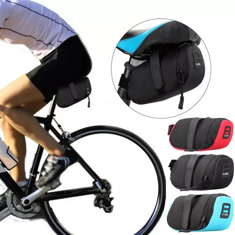 Nylon Waterproof Bicycle Saddle Bags Bike Storage Saddle Seat Bag Cycling Tail Rear Pouch Mini Bicycle Panniers Equipment
Nylon Waterproof Bicycle Saddle Bags Bike Storage Saddle Seat Bag Cycling Tail Rear Pouch Mini Bicycle Panniers Equipment