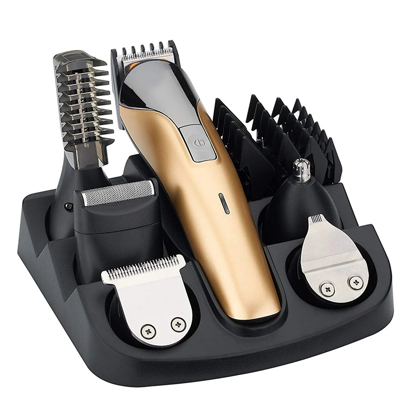 

Многофункциональный перезаряжаемый электрический триммер для волос SANQ One, набор для ухода за носом, ушами, машинка для стрижки бороды и усов, триммеры, бритва Sui