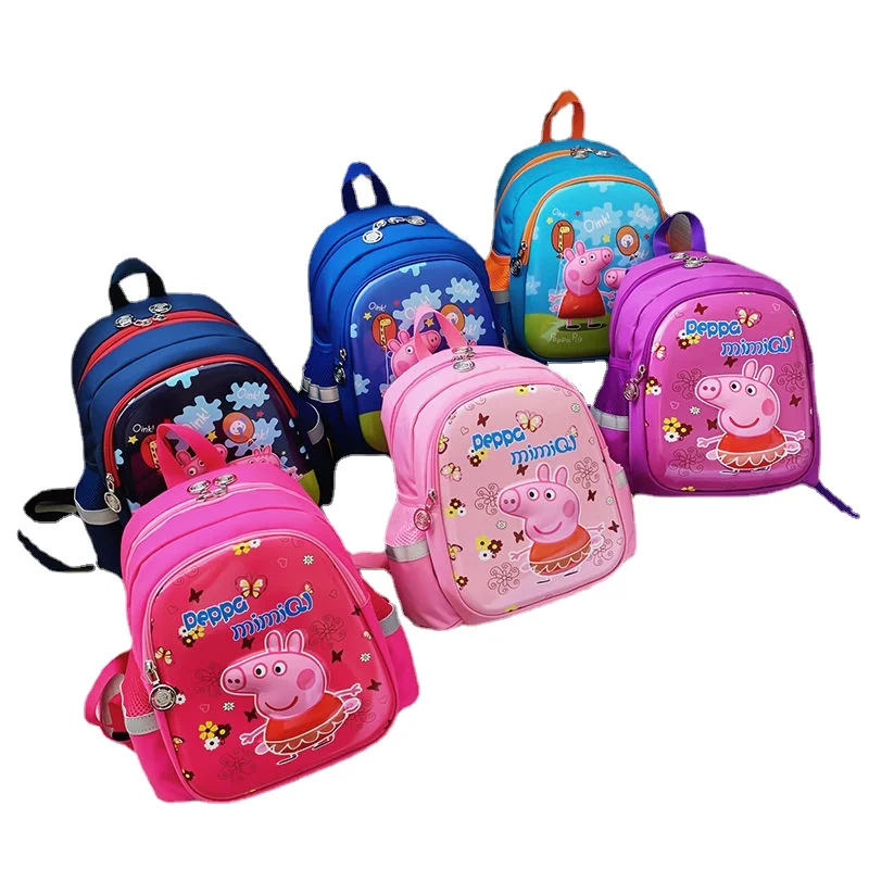 

Peppa Pig Kindergarten Schoolbag 1-3 Years Old Baby Boys and Girls KawaiiGeorge Pig Backpack Cute Cartoon Children Backpack