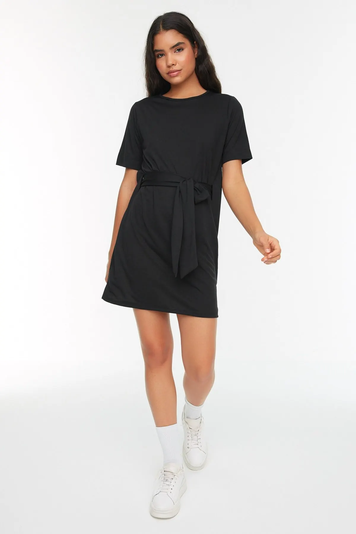 Women's Dress Black Belted Knitted Elegant Fashion Casual Casual Casual Short Sleeve Summer Boho Beach Dress
Women's Dress Black Belted Knitted Elegant Fashion Casual Casual Casual Short Sleeve Summer Boho Beach Dress