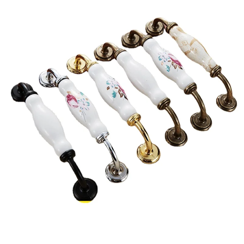 Antique Bronze White Ceramic Cabinet Handles Zinc Alloy Drawer Knobs Wardrobe Door Handle Simple European Furniture Hardware
Antique Bronze White Ceramic Cabinet Handles Zinc Alloy Drawer Knobs Wardrobe Door Handle Simple European Furniture Hardware