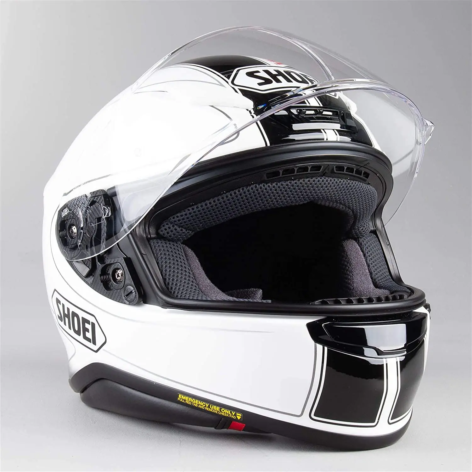 Z7 Bright White Helmet Black Red Striped Motorcycle Full Face Helmet Motocross Cycling Helmet Four Seasons Helmet
Z7 Bright White Helmet Black Red Striped Motorcycle Full Face Helmet Motocross Cycling Helmet Four Seasons Helmet