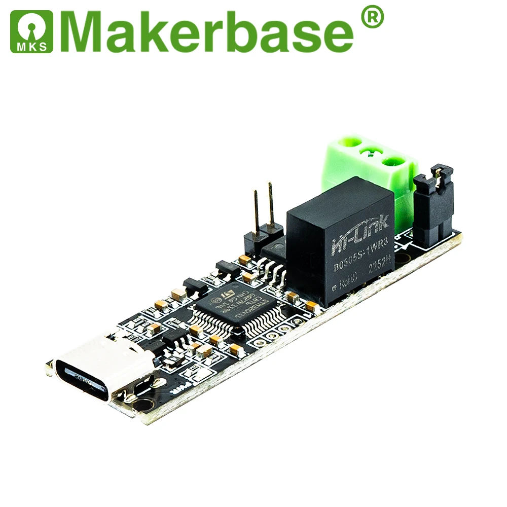 Анализатор адаптера Makerbase CANable 2.0 USB-CAN CANFD Slcan SocketCAN CANdleLight Clipper
Анализатор адаптера Makerbase CANable 2.0 USB-CAN CANFD Slcan SocketCAN CANdleLight Clipper