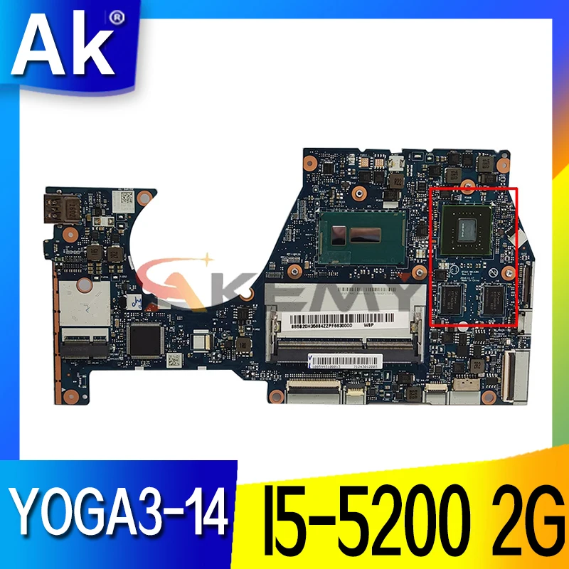 for Applicable to YOGA3-14 notebook motherboard I5-5200 2G number NM-A381 FRU 5B20H35685 5B20H35687 5B20H35597
for Applicable to YOGA3-14 notebook motherboard I5-5200 2G number NM-A381 FRU 5B20H35685 5B20H35687 5B20H35597