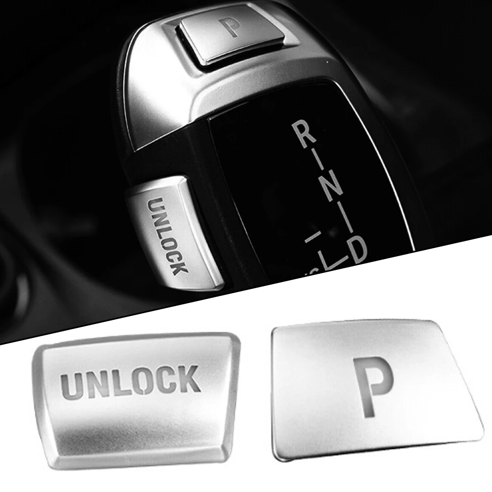 2PCS Gear Shift Knob P&UNLOCK Button Cover Trim Fits For BMW X6 E70/71 X3 1 2 3 4 5 7 Automobiles Interior Accessories
2PCS Gear Shift Knob P&UNLOCK Button Cover Trim Fits For BMW X6 E70/71 X3 1 2 3 4 5 7 Automobiles Interior Accessories