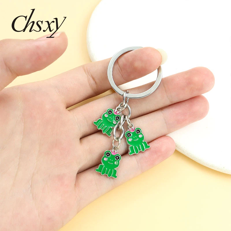 Cute Enamel Keychains Green Frog Keyrings Trend Cartoon Animal Drip Oil Key Chains for Teens Child Schoolbag Purse Jewelry Gifts
Cute Enamel Keychains Green Frog Keyrings Trend Cartoon Animal Drip Oil Key Chains for Teens Child Schoolbag Purse Jewelry Gifts