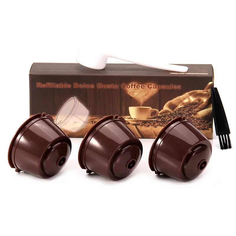 

Refillable Dolce Gusto Coffee Capsules Refilling More Reusable Coffee Pods for Nescafe Dolce Gusto Brewers 3 Pack