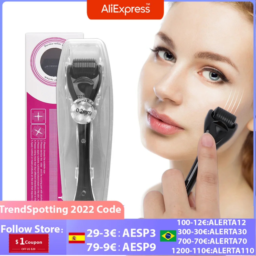 Facial Microneedle Roller DRS 540 Derma Roller Micro Needle Titanium Mezoroller Microneedle Machine for Skin Care&Body Treatment
Facial Microneedle Roller DRS 540 Derma Roller Micro Needle Titanium Mezoroller Microneedle Machine for Skin Care&Body Treatment