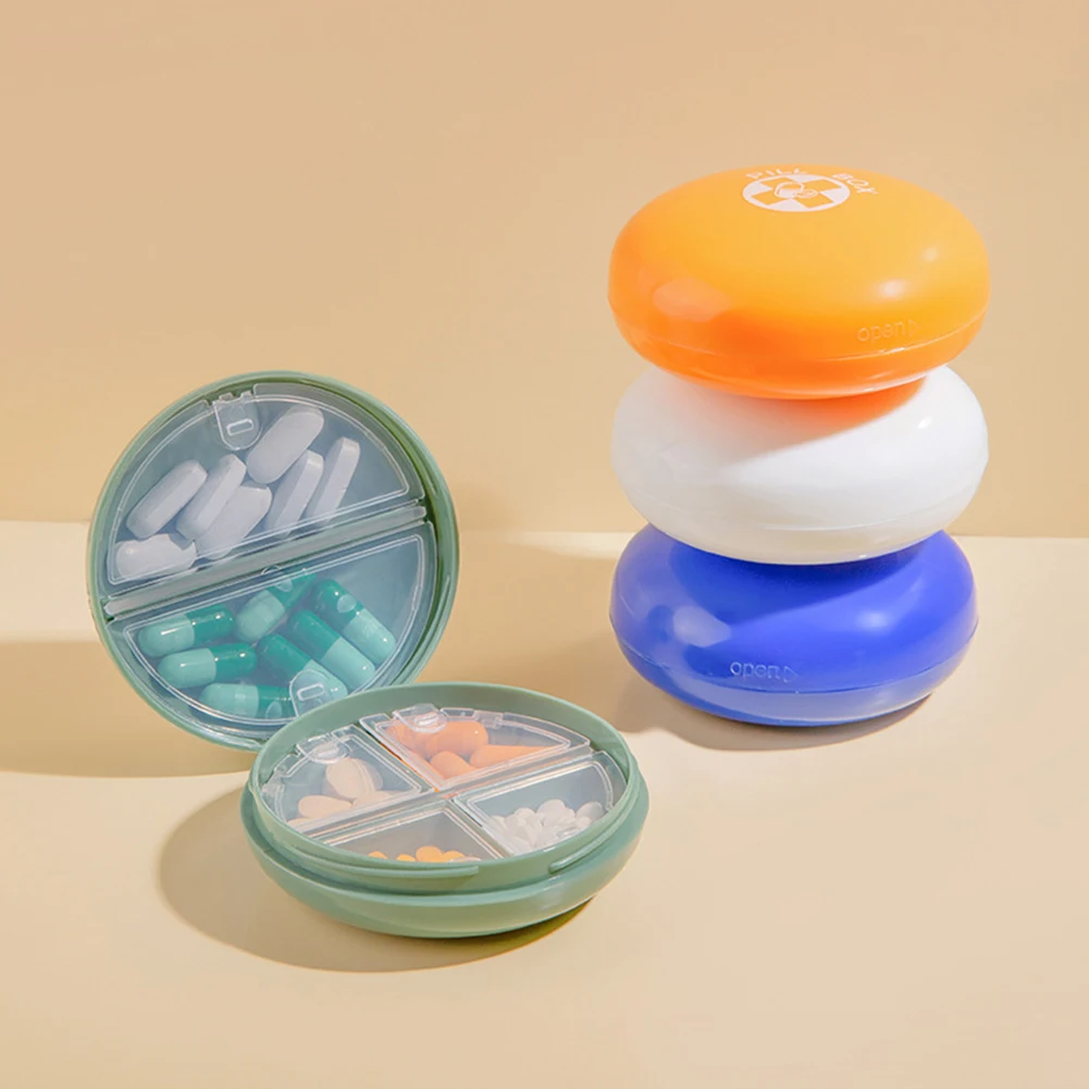 Pill Box Round Shape 6 Compartments Portable Capsule Tablet Storage Organizer Pill Case For Travel Medicine Tablet Holder
Pill Box Round Shape 6 Compartments Portable Capsule Tablet Storage Organizer Pill Case For Travel Medicine Tablet Holder
