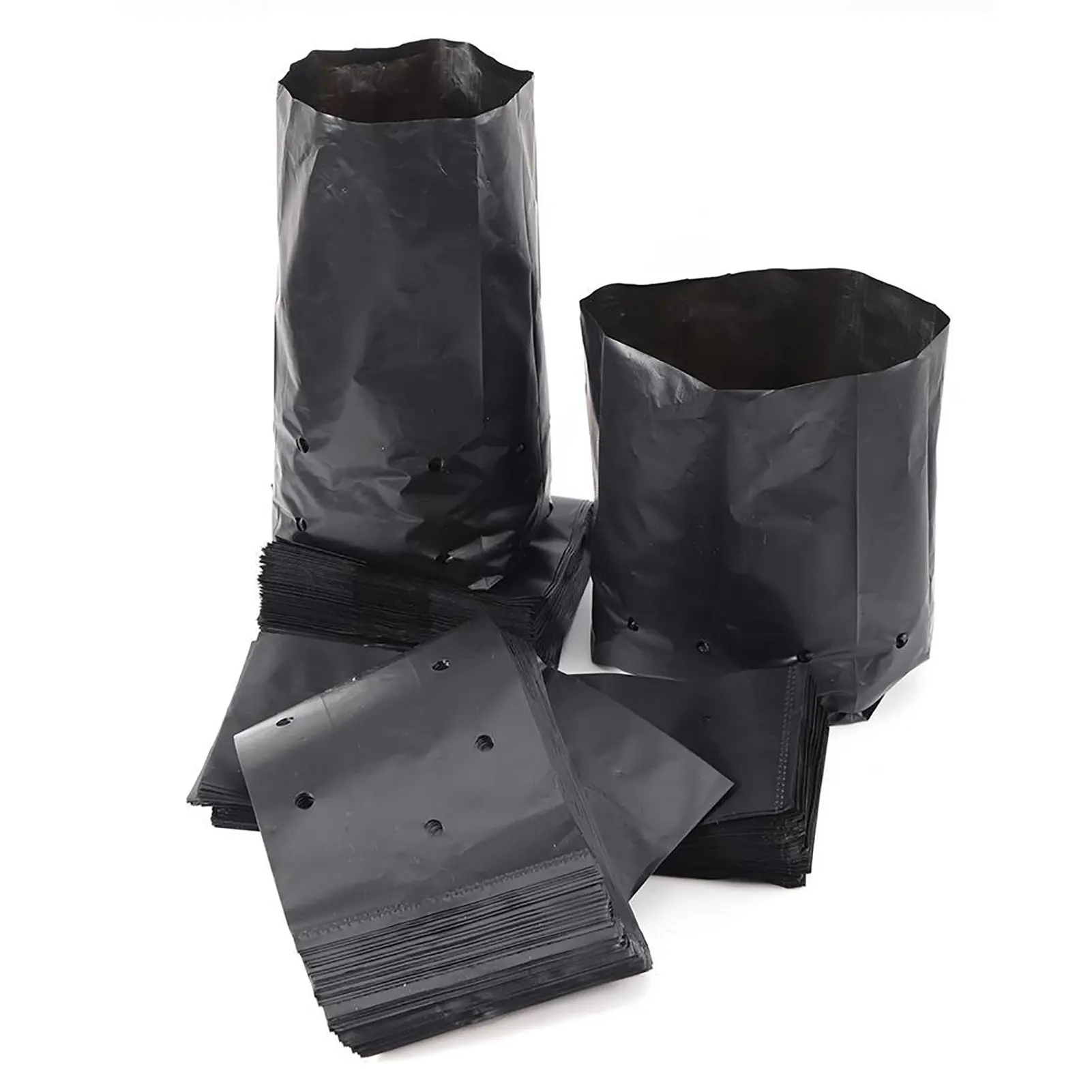 100Pcs Thicken Plant Grow Bags Seedling Pots Eco-Friendly Garden PE Nursery Bags with Breathable Holes Black Planting Bags
100Pcs Thicken Plant Grow Bags Seedling Pots Eco-Friendly Garden PE Nursery Bags with Breathable Holes Black Planting Bags