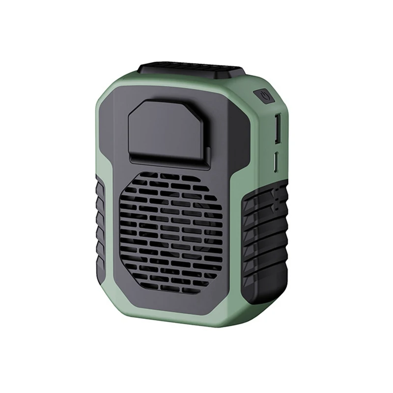 Portable Waist Fan USB Air Conditioning Fan Outdoor Sports Air Conditioning Cooling Fan ,Green+Black
Portable Waist Fan USB Air Conditioning Fan Outdoor Sports Air Conditioning Cooling Fan ,Green+Black