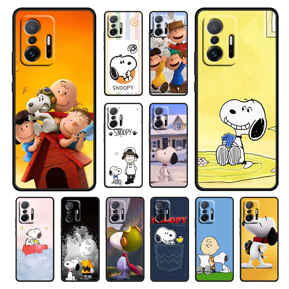 Snoopy Dog Cartoon For Xiaomi 12 11 11T 10T Note 10 Mi 9T Ultra Pro Lite 5G Soft Silicone TPU Black Phone Case Cover Coque Capa
Snoopy Dog Cartoon For Xiaomi 12 11 11T 10T Note 10 Mi 9T Ultra Pro Lite 5G Soft Silicone TPU Black Phone Case Cover Coque Capa