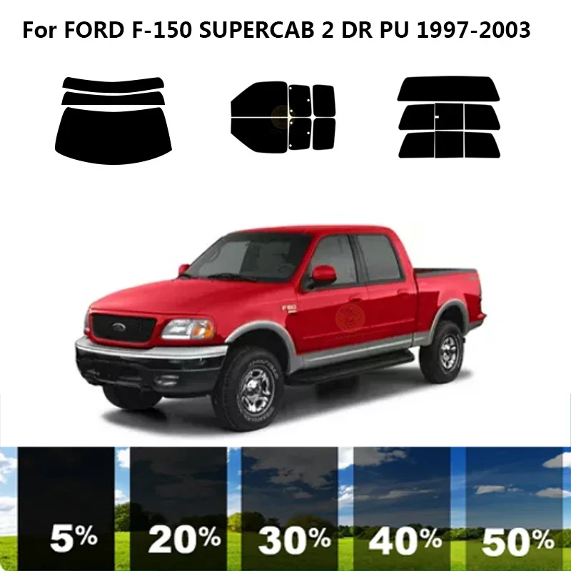 Нанокерамическая Автомобильная УФ-пленка Precut для окон, автомобильная пленка для окон FORD F-150 SUPERCAB 2 DR PU 1997-2003
Нанокерамическая Автомобильная УФ-пленка Precut для окон, автомобильная пленка для окон FORD F-150 SUPERCAB 2 DR PU 1997-2003