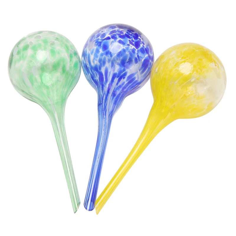 6Pcs Glass Watering Globes, Automatic Drippers Waterers Dripping Equipment For Indoor Outdoor Garden Potted Plants
6Pcs Glass Watering Globes, Automatic Drippers Waterers Dripping Equipment For Indoor Outdoor Garden Potted Plants