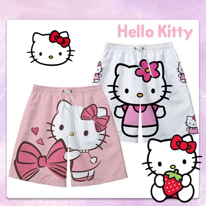 Anime Hellokitty Cartoon Shorts Men Women Home Casual Pants Sports Pants Kawaii Doll Couple Loose Beach Pants Children's Gift
Anime Hellokitty Cartoon Shorts Men Women Home Casual Pants Sports Pants Kawaii Doll Couple Loose Beach Pants Children's Gift