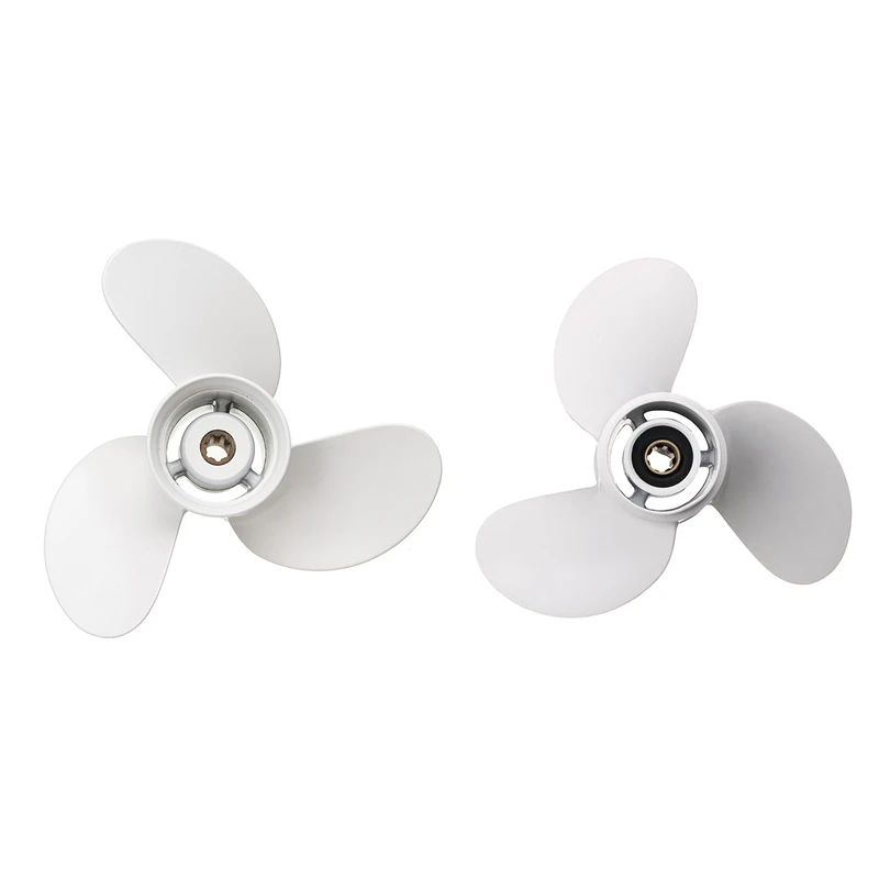 2 Pcs Boat Propeller 8 1/2 X 7 1/2 For Yamaha Outboard Engine 6-8Hp 6G1-45943-00-El & 6G1-45941-00-El
2 Pcs Boat Propeller 8 1/2 X 7 1/2 For Yamaha Outboard Engine 6-8Hp 6G1-45943-00-El & 6G1-45941-00-El