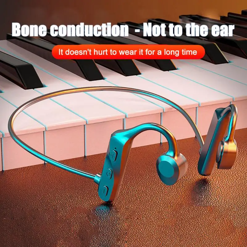 Universal Bone Conduction Earphone Wireless Sports Stereo Headset For Laptop Tablet Iphone Mini HIFI In-Ear Waterproof Headset
Universal Bone Conduction Earphone Wireless Sports Stereo Headset For Laptop Tablet Iphone Mini HIFI In-Ear Waterproof Headset
