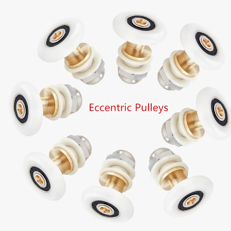 8PCS 19/23/25/27mm Diameter Shower Glass Sliding Door Hanging Wheel Roller Bathroom Sliding Cabinet Eccentric Pulleys
8PCS 19/23/25/27mm Diameter Shower Glass Sliding Door Hanging Wheel Roller Bathroom Sliding Cabinet Eccentric Pulleys