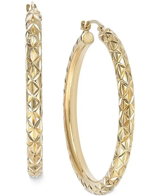 European and American Large Hoop Earrings Women's Fashion Simple Personality Net Red Earrings Hemp Pattern Circle Earrings
European and American Large Hoop Earrings Women's Fashion Simple Personality Net Red Earrings Hemp Pattern Circle Earrings