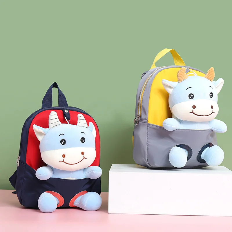 Plush Backpack Kids Bags Cartoon Split Double Shoulder Bag Calf Cute Kindergarten Schoolbag Gifts for Boys and Girls 2022
Plush Backpack Kids Bags Cartoon Split Double Shoulder Bag Calf Cute Kindergarten Schoolbag Gifts for Boys and Girls 2022