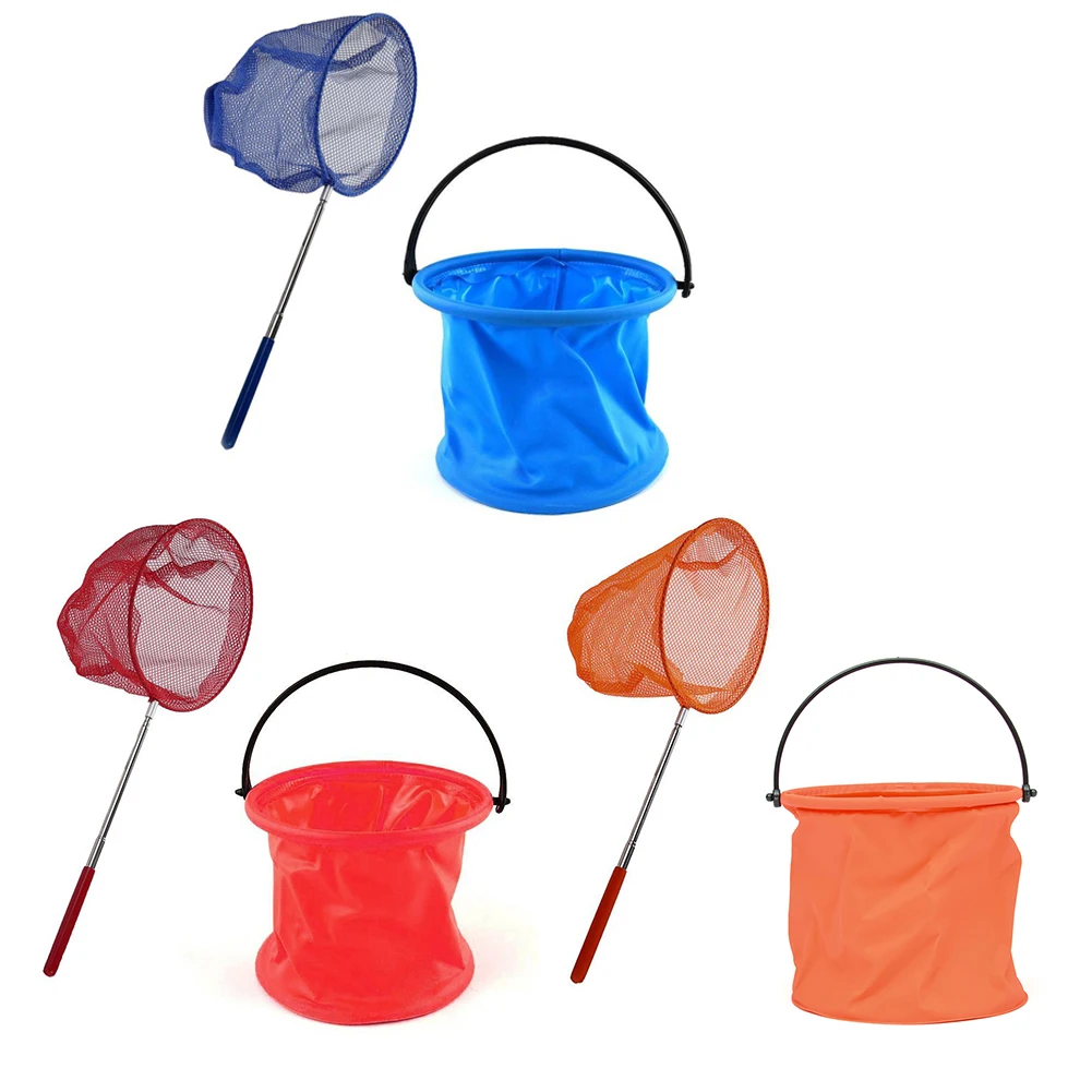 Kids Fishing Net Bucket Telescopic Pole Insect Net for Insect Butterfly Dragonfly Catcher Bugs Insect Catcher Outdoor Toys
Kids Fishing Net Bucket Telescopic Pole Insect Net for Insect Butterfly Dragonfly Catcher Bugs Insect Catcher Outdoor Toys