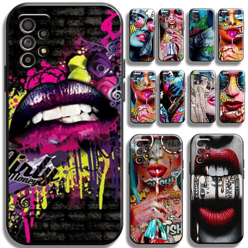 Red Lips Sexy Street Graffiti For Samsung Galaxy A72 5G Phone Case Cover Cases Full Protection Back Coque Shell Liquid Silicon
Red Lips Sexy Street Graffiti For Samsung Galaxy A72 5G Phone Case Cover Cases Full Protection Back Coque Shell Liquid Silicon