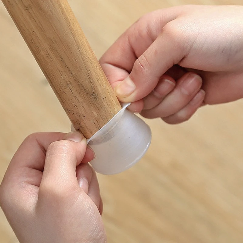 8 шт., силиконовые накладки на ножки для мебели 
8 шт., силиконовые накладки на ножки для мебели