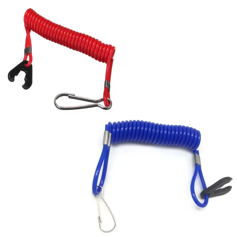Boat Engine Emergency Stop Switch Marine Safety Lanyard Cord Universal Outboard Engine Motor Lanyard Replacement Parts Y9RC 
Boat Engine Emergency Stop Switch Marine Safety Lanyard Cord Universal Outboard Engine Motor Lanyard Replacement Parts Y9RC
