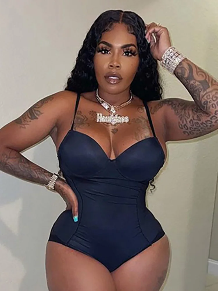 2023 New Summer Fashion Y2K Women Clothing Sexy Suspenders Low Cut Hip Wrap Jumpsuits Slim Bodycon Solid Sports Casual Bodysuits
2023 New Summer Fashion Y2K Women Clothing Sexy Suspenders Low Cut Hip Wrap Jumpsuits Slim Bodycon Solid Sports Casual Bodysuits