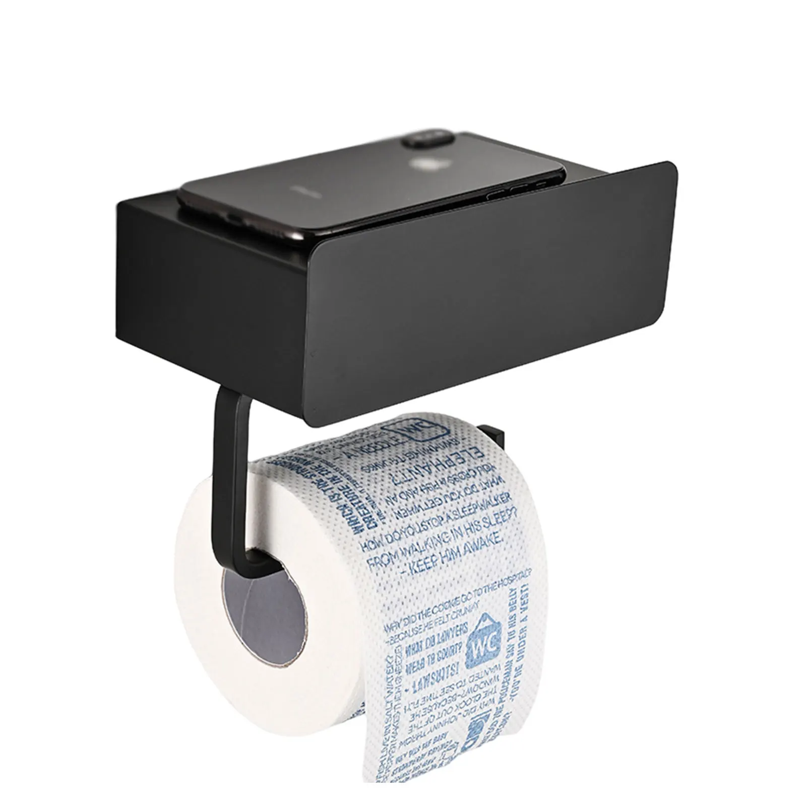 Toilet Paper Holder With Shelf Modern Tissue Roll Holders Wall Mount With Flushable Wipes Dispenser Stainless Steel Bathroom
Toilet Paper Holder With Shelf Modern Tissue Roll Holders Wall Mount With Flushable Wipes Dispenser Stainless Steel Bathroom