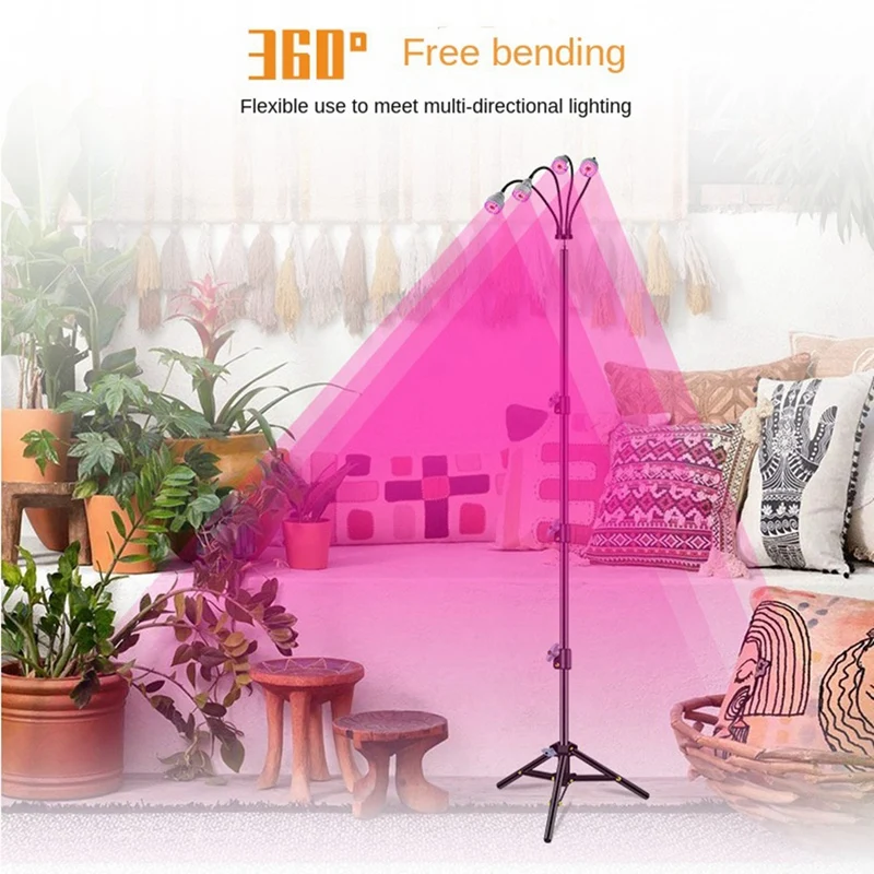HOT-Grow Lights For Indoor Plants, Full Spectrum Plant Light With Adjustable Tripod Stand, Indoor Grow Lamp
HOT-Grow Lights For Indoor Plants, Full Spectrum Plant Light With Adjustable Tripod Stand, Indoor Grow Lamp