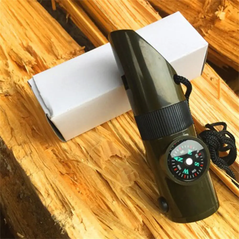 7 In 1 High Decibel Survival Whistle Life-saving Multi-function Whistle Portable Multifunctional Whistle Outdoor Tools
7 In 1 High Decibel Survival Whistle Life-saving Multi-function Whistle Portable Multifunctional Whistle Outdoor Tools