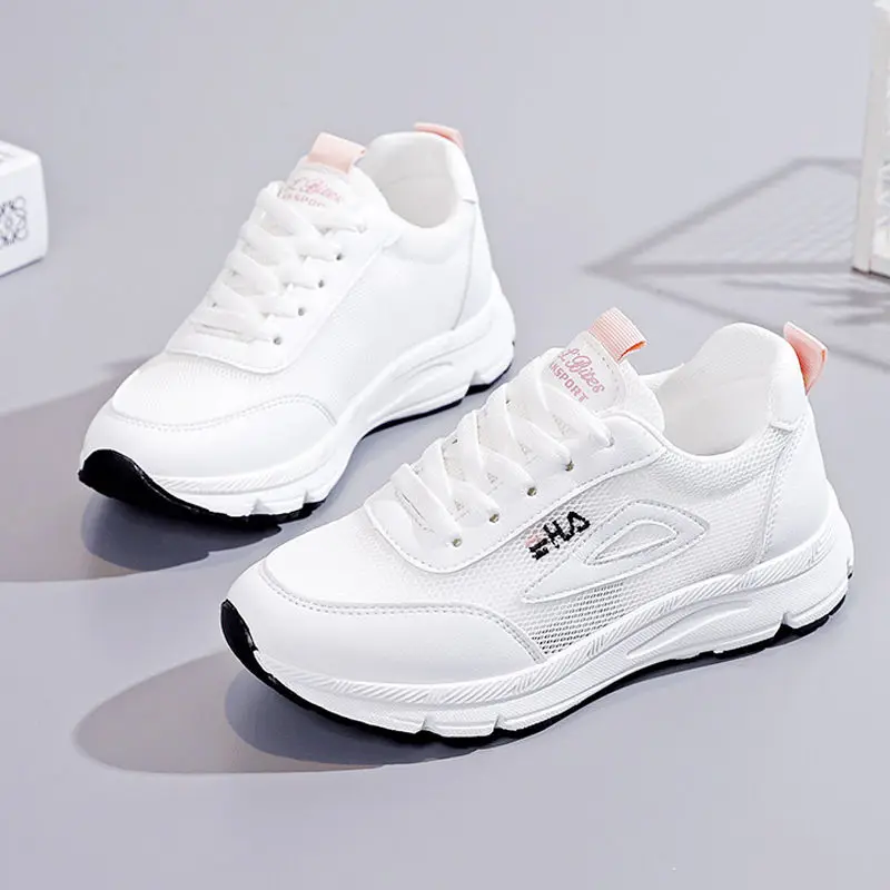 Mesh Sneakers Women Breathable White Shoes Fashion Walking Flats Non-Slip Spring Summer Women's Sports Sneakers Casual Shoes
Mesh Sneakers Women Breathable White Shoes Fashion Walking Flats Non-Slip Spring Summer Women's Sports Sneakers Casual Shoes