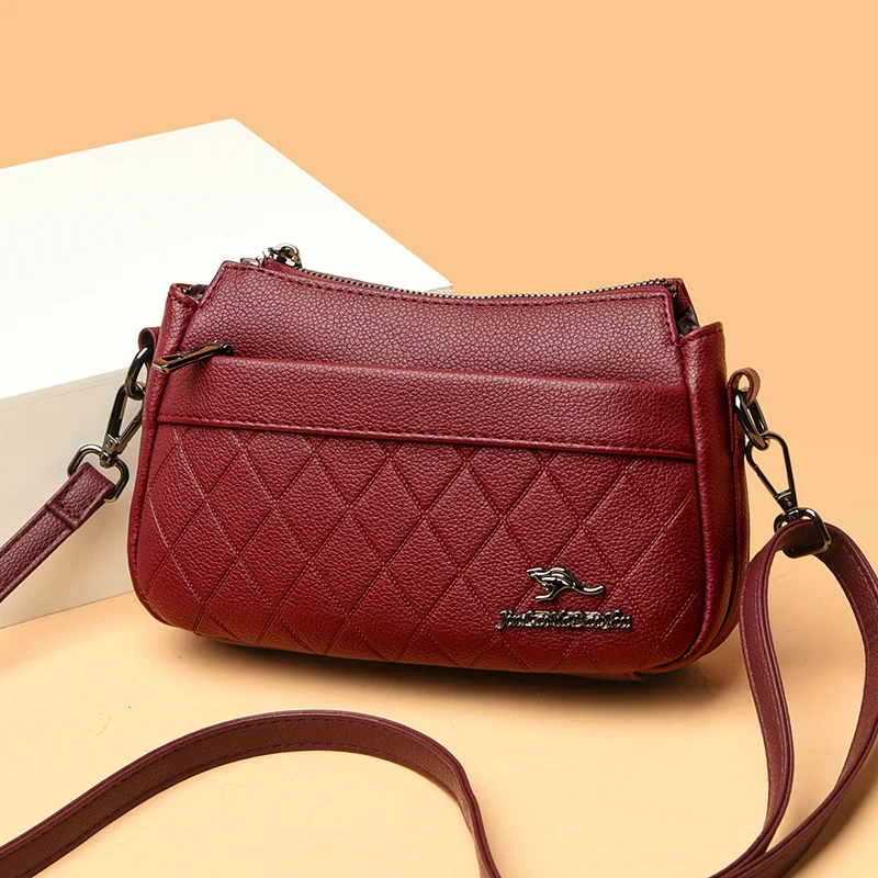 Fashion Shoulder Bags High Quality Sheepskin Leather Ceossbody Bags Handbags for Women 2022 Small Girls Zipper Sac A Main Femme
Fashion Shoulder Bags High Quality Sheepskin Leather Ceossbody Bags Handbags for Women 2022 Small Girls Zipper Sac A Main Femme