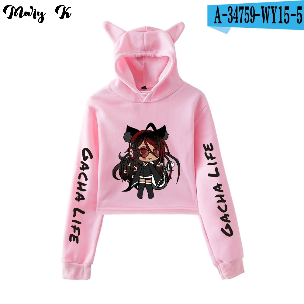 Kawaii Gacha Life 2020 Printed Streetwear Printed Cat Ear Hoodies Sweatshirt Hot Game New Cute Fasshion Sexy Women Crop Top
Kawaii Gacha Life 2020 Printed Streetwear Printed Cat Ear Hoodies Sweatshirt Hot Game New Cute Fasshion Sexy Women Crop Top