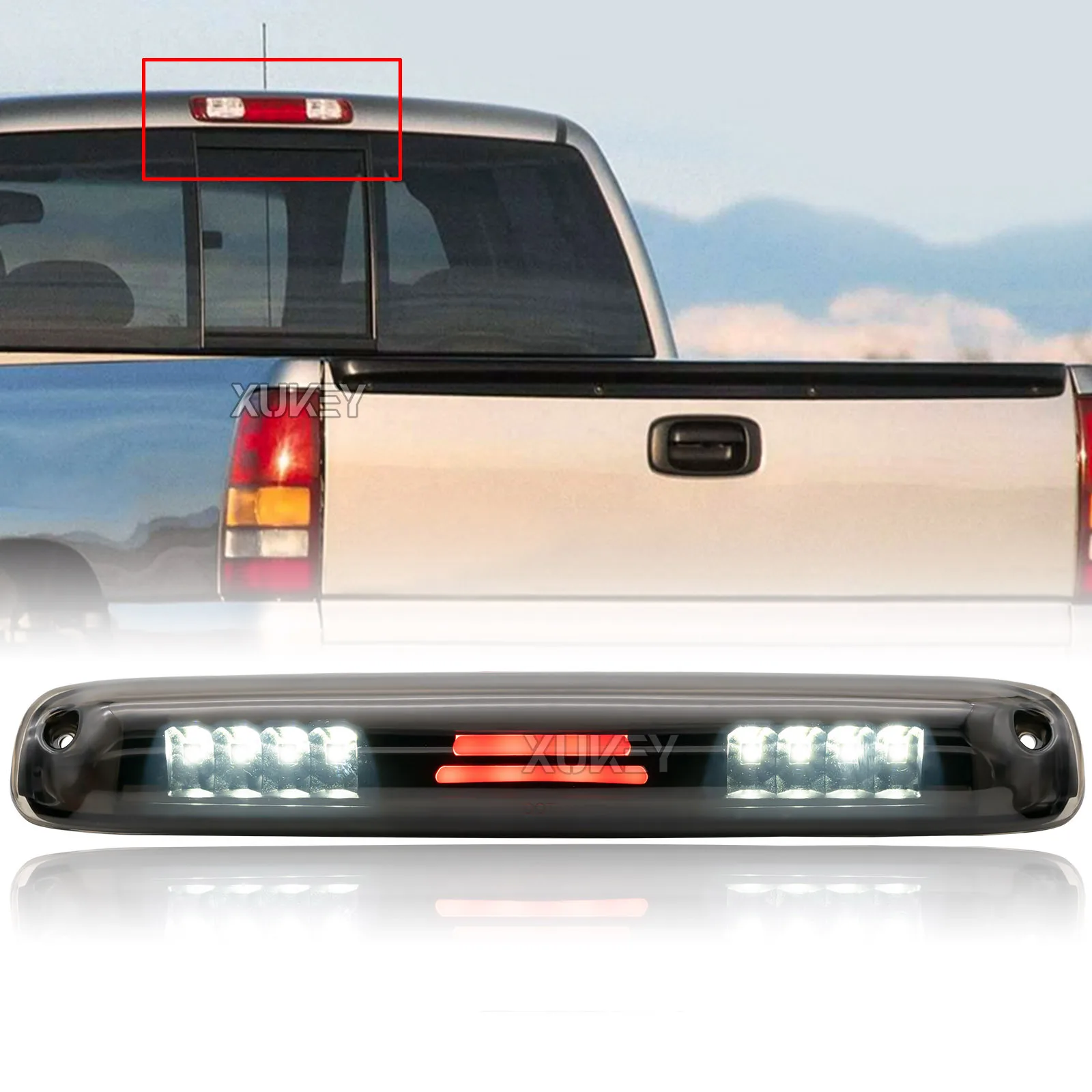 Водонепроницаемый третий стоп-сигнал для GMC Sierra Chevy Silverado 1999-2007
Водонепроницаемый третий стоп-сигнал для GMC Sierra Chevy Silverado 1999-2007