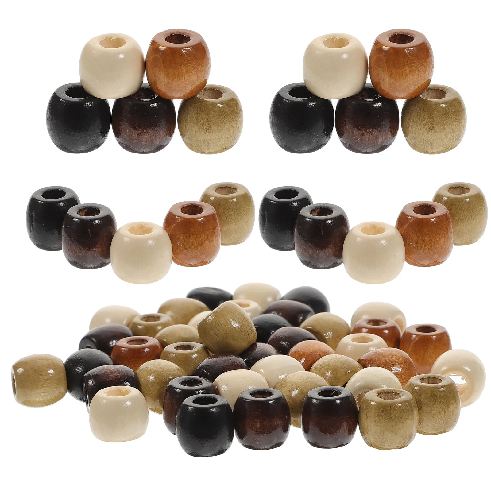 400 Pcs Dreadlock Accessories Wooden Beads Bracelets Making Crafts Spacer Jewelry DIY Supplies Large
400 Pcs Dreadlock Accessories Wooden Beads Bracelets Making Crafts Spacer Jewelry DIY Supplies Large