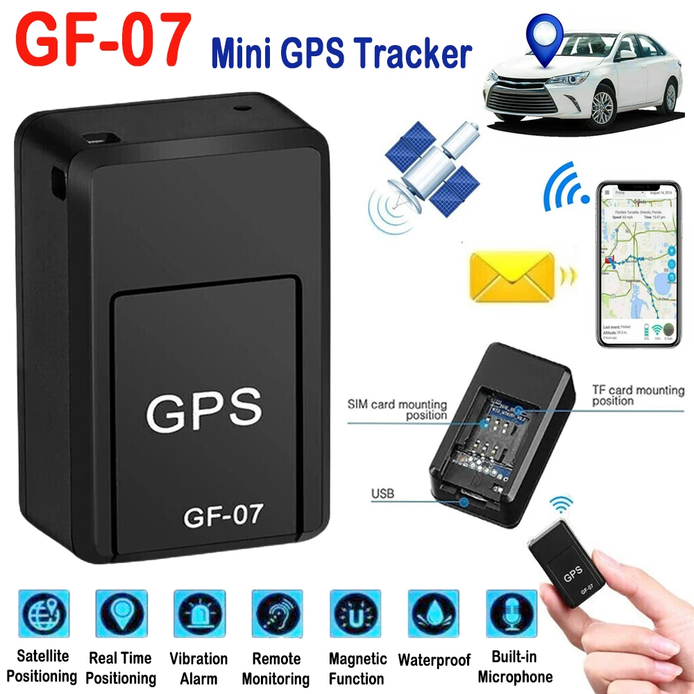 GF-07 Car Tracker Magnetic Anti Theft SIM Message Positioner Daily Waterproof Real Time Tracking Car Locator Accessories
GF-07 Car Tracker Magnetic Anti Theft SIM Message Positioner Daily Waterproof Real Time Tracking Car Locator Accessories