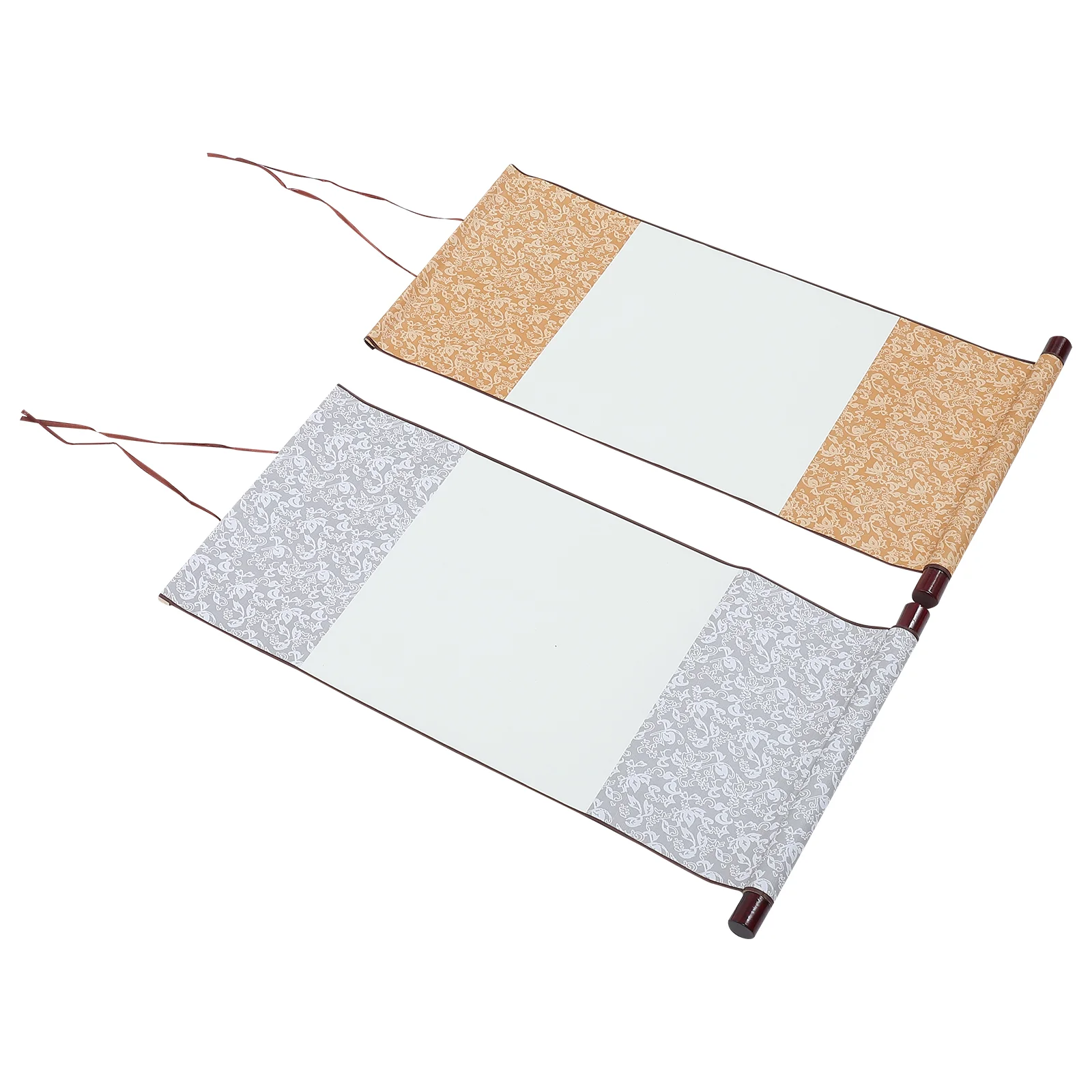 2pcs Chinese Calligraphy Blank Scroll Paper Traditional Calligraphy Painting Scroll
2pcs Chinese Calligraphy Blank Scroll Paper Traditional Calligraphy Painting Scroll