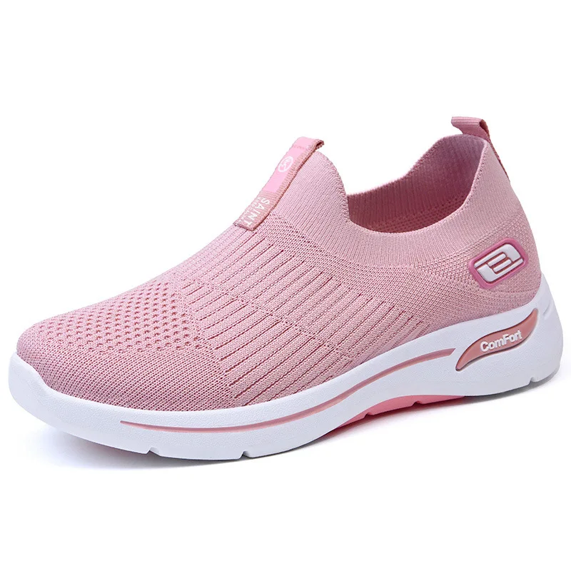Women's Sports Shoes Fashion Breathing Upper Soft Antislip Flat Shoes Woman Casual Walking Shoes Tennis Slip on Ladies Sneakers
Women's Sports Shoes Fashion Breathing Upper Soft Antislip Flat Shoes Woman Casual Walking Shoes Tennis Slip on Ladies Sneakers