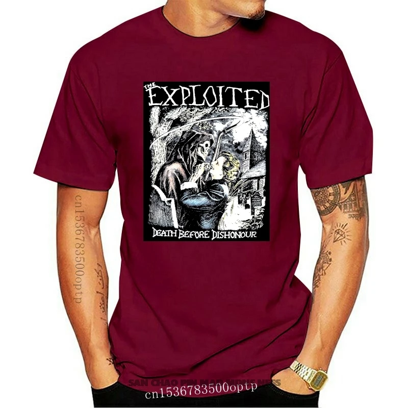 The Exploited Death Before Dishonour 1987 Album Cover T-Shirt Top Tee Plus Size T Shirt Harajuku
The Exploited Death Before Dishonour 1987 Album Cover T-Shirt Top Tee Plus Size T Shirt Harajuku