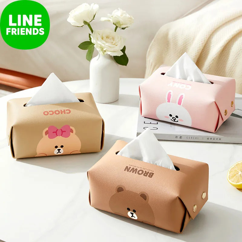 LINE FRIENDS BROWN Car-carrying Toilet Home Bathroom Desktop Leather Tissue Box SALLY CONY Creative Cute Simplicity Tissue Box
LINE FRIENDS BROWN Car-carrying Toilet Home Bathroom Desktop Leather Tissue Box SALLY CONY Creative Cute Simplicity Tissue Box